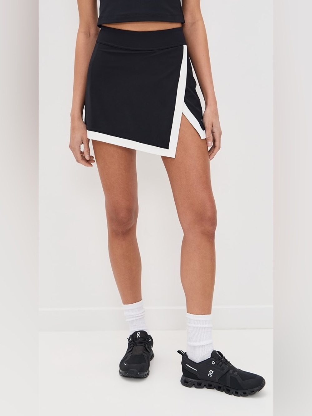 Splits 59 Monah Rigor Skirt Black & White Size M
